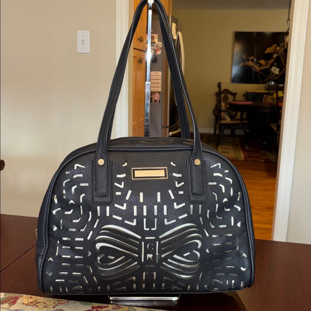 Carven Paris Saffiano Leather Handbag - Picture 2 of 16